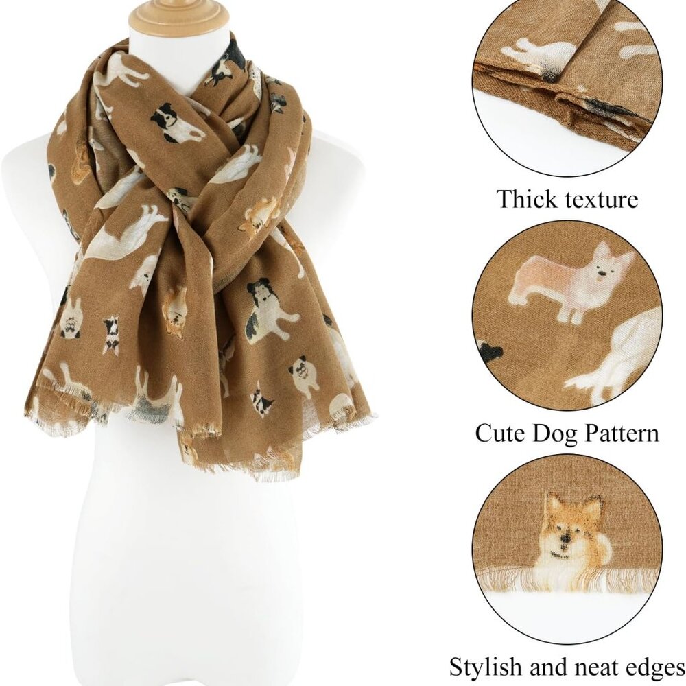 Fashion Scarf for Women Lightweight Scarves Shawl Wrap for Spring/Summer Winter - Picture 2 of 7